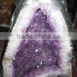 Natural Rock Amythest Geode