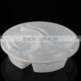 Round 3 Compartment Takeaway Food Container