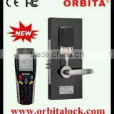S3072H Rfid Card Door Lock With Sliding Card Reader for Hotels