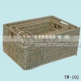 Rattan/Grass bread storage baskets