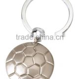 Wholesale high quality promotional Football metal keyholder