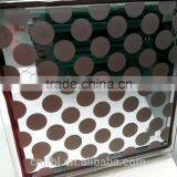 Ceramic Fritted Printing Window Glass, Sound Proof Glass, Insulated Tempered Glass thumbnail-3