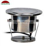 High Power Extra Brightness LED Underwater Fountain Lamp 9x3W External RGB Remote Control Stainless Steel Shell Clear PC Cover thumbnail-4