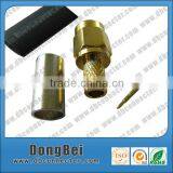 SMA Male RF Coaxial Adapter Connector for RG 58 RG142 RG174 RG316 LMR195