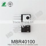 Original MBR40100 Schottky barrier rectifier diode 40A 100V TO-247