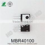 Original MBR40100 Schottky Barrier Rectifier Diode 40A 100V TO-247 thumbnail-1