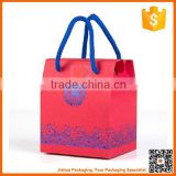 Promotional insulated paper red wine bottle carrying bag