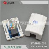 LY-SB59-C5E UTP Cat.5e PCB Jack Surface Mount Box