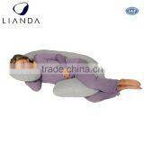 Snug Cushion With Zipper Maternity Pregnancy Body Contoured Body Pillow thumbnail-2