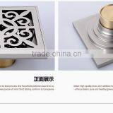 LABRAZE LE8503N Bathroom/kitchen Brass Floor Drains With Copper Wire Drawing thumbnail-4