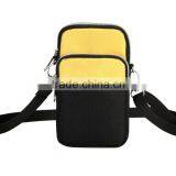 Multipurpose Canvas Crossbody Wrist Shoulder Bag Pocket Cell Phone thumbnail-2