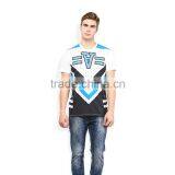 Daijun Oem Anti Wrinkle Short Sleeve Printed Men Sleeveless Football t Shirt thumbnail-2