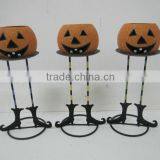 Halloween Pumpkin Tealight Holder thumbnail-1
