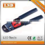 LSDbrand Modular Crimping Tool LS-208M for Rj45 Keystone Jack 8P8C RJ45 Network Crimper