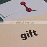 Bespoke Recyclable Brown Kraft Paper Gift Envelope With Factory Price