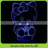 Children Bedroom Decor Hello Kitty Night Light Popular Kids Table Lamp thumbnail-3