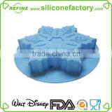 DGCCRF Standard Snowflake Shaped Silicone Christmas Cake Mould thumbnail-3