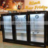 Bar Fridge With Black Hinged Door