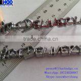 3D Car Badge Sticker Chrome Decal Emblem Chromed ABS Chromed Car Emblem thumbnail-3