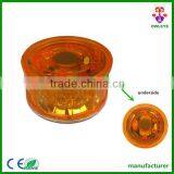 Solar Yellow Led Beacon Light Strobe Lamp With Magneic Base for Car Accessory thumbnail-4