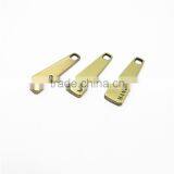 Brush Brass Customized Zipper Puller With Logo thumbnail-4