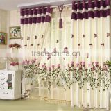 morden and fancy curtains with embroidery