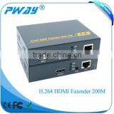 200M HDMI Loop Extender Over TCP/IP With IR With Local Loop Hdmi Output With 1080P thumbnail-1