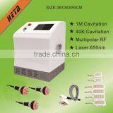 GuangZhou HETA 2015 Newest Hot Sell Cavitation RF Lipo Laser Vacuum Beauty Equipment thumbnail-1