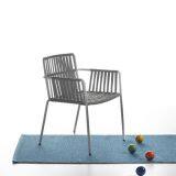 Dining Table Chair Aluminum Frame Rope Weave Taiwan Olifen Back/Seat Cushion Outdoor Garden thumbnail-2