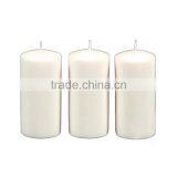 Personalized Handmade Color Painted Decorative Pillar Candles thumbnail-1