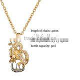 Dragon Shape Jewelry Pendant Glass Perfume Bottle Jewelry thumbnail-1