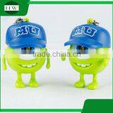 Creative Cartoon PoPeyes Mini Plastic Sound Led Torch Flashlight With Key Chain thumbnail-4