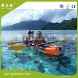 Plastic Crystal Clear Bottom Transparent Canoe /kayak With Polycarbonate Paddle thumbnail-6