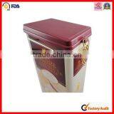 China Factory Custom Coffee With Hinge Tin Can thumbnail-5