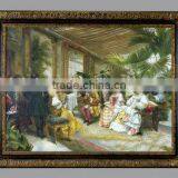 Decorated Solid Wood Frame Oil Painting thumbnail-1