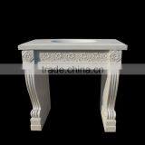 Marble Carved Basin With Floral Pattern thumbnail-1