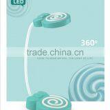 New Arrival Cute Lollipop Candy Design LED Table Lamp, Creative Flexible Smart Touch Sensor Rechargeable Decorative Night Light thumbnail-2