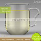 Personalized Hand Blown Glass Clear Glass Beer Pitcher thumbnail-4