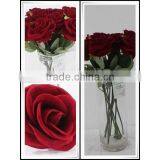 Beautiful Artificial Flower Fake Flower Fabric Rose Bud thumbnail-1