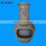 Outdoor Terracotta Chiminea thumbnail-1