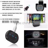 Promotion Gifts 2017 3.5mm Mini Wireless Aux Receiver Car Bluetooth Handsfree Kit thumbnail-4