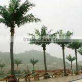 Home Garden Edging Decorative 5ft to 16ft Height Outdoor Artificial Green Plastic Palm Trees EDS06 0804 thumbnail-4