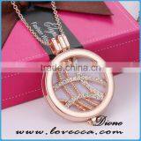 2017 Newest Aroma Perfume Locket Essential Oil Jewelry Aromatherapy Pendant Diffuser Necklace thumbnail-5