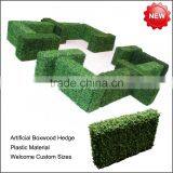 Landscape decorative plastic boxwood hedge