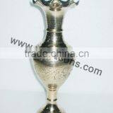 Beautiful New Style Silver Finish Home Decoration Metal Vase thumbnail-3