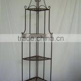 Metal 4 Tier Corner Rack thumbnail-1