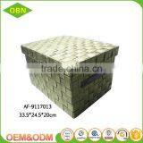 Large Durable Decorative Handmade Box Storage Basket thumbnail-2