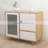 Practical Natural Bamboo Storage Cabinet for Kitchen Corner Design thumbnail-4