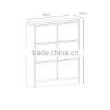 Wooden Shoe Storage Cabinet Design MDF Cabinet With 3 Drawer Fashion Morden Home Furniture for Living Room Shoe Storage thumbnail-6