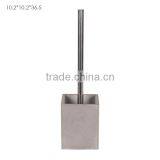 Highend Hotel Bathroom Deco Concrete Bath Accessory Set Soap Dispenser Toothbrush Holder thumbnail-5